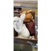Image 2 : SERVING ITEMS AND DECORATIVE BUNNIES ETC.