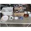 Image 2 : 2 BOXES OFPFALTSGRAFF, MIKASA CHINA, SOFFFLE BOWL AND ASSORTED CHINA