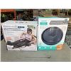 Image 1 : SHARPER IMAGE COMPRESSION BOOTS AND EUFY ROBOT VACUUM BOTH UNTESTED