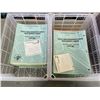 Image 2 : 2 CRATES OF PAPER WORKBOOKS AND CRATE OF 250 FILE FOLDERS