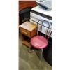 Image 1 : MCM CHROME CHAIR AND NIGHTSTAND
