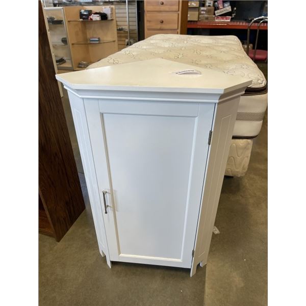 WHITE CORNER CABINET