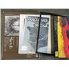 Image 2 : LARGE SKETCH BOOK AND ASSORTED OIL ON CANVAS ART WORKS