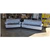 Image 1 : MATCHING TUFTED COUCH AND LOVESEAT