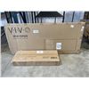 Image 1 : VIVO BLACK 60 X 24 INCH ELECTRIC SIT TO STAND DESK WITH BLACK SINGLE MOTOR DESK FRAME