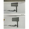 Image 2 : 2 VIVO SIT TO STAND SINGLE MONITOR WALL MOUNT WORKSTATIONS