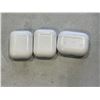 Image 1 : 3 PAIRS OF APPLE AIRPODS, LOST PROPERTY UNKNOWN CONDITION