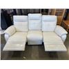 Image 2 : LEATHER DOUBLE RECLINING SOFA