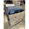 Image 2 : GREY FABRIC POWER RECLINER, MISSING HARDWARE, ONLINE RETURN