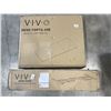 Image 1 : VIVO BLACK 71 X 30 INCH ELECTRIC SIT TO STAND DESK WITH BLACK DUAL MOTOR ELECTRIC DESK FRAME
