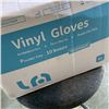 Image 2 : CASE OF NEW VINYL GLOVES SIZE XL 1000CT