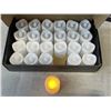 Image 3 : 5 BOXES OF NEW LED CANDLES, 24 PACKS, 96 TOTAL