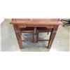 Image 2 : SOLID WOOD FARM HOUSE DINING TABLE "TUSCANY" WITH 4 CHAIRS