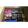 Image 2 : ASSORTED CALCULATORS AND RADIO