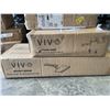 Image 2 : VIVO DUAL MONITOR DESK MOUNT, SINGLE MONITOR DESK MOUNT, SINGLE MONITOR AND LAPTOP DESK MOUNT AND KE