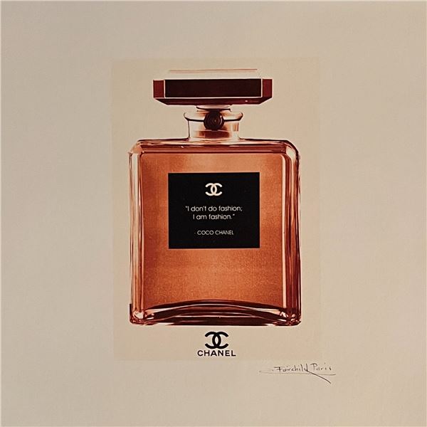 Chanel Paris Parfum Fairchild Paris Collection Print.