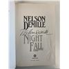 Image 2 : Night Fall Nelson DeMille signed first edition book