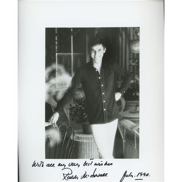 Rod McDowell signed photo. GFA Authenticated