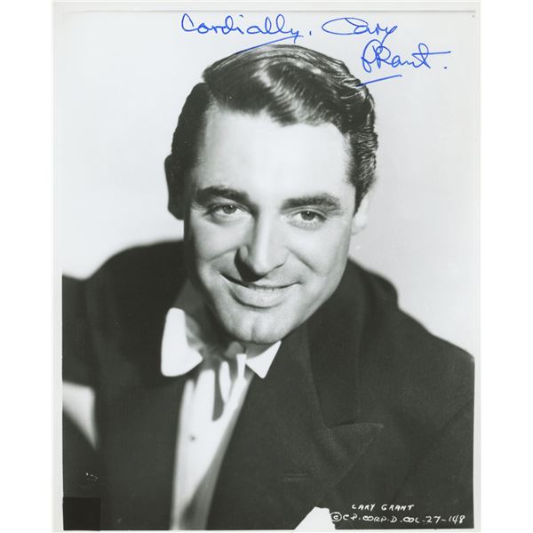 Cary Grant signed photo. GFA Authenticated