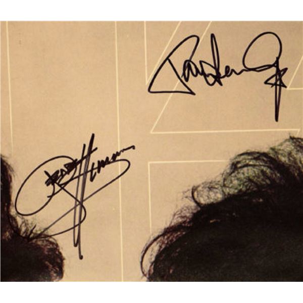 Kiss signed insert poster