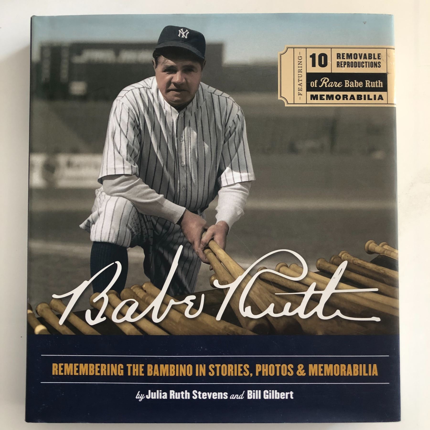 Babe Ruth: Remembering the Bambino in Stories signed book. GFA ...