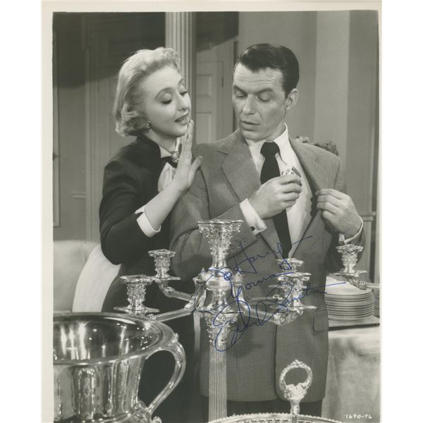 Frank Sinatra signed movie photo. GFA Authenticated