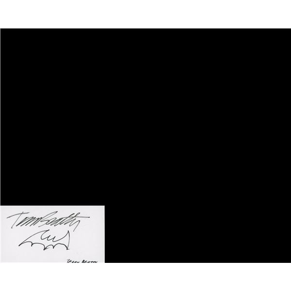 Batman Comic Book Artist Terry Beatty signature cut