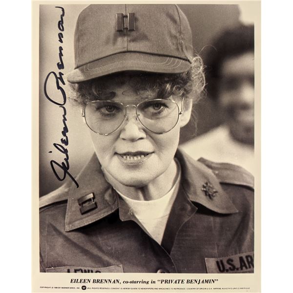 Private Benjamin Eileen Brennan signed photo