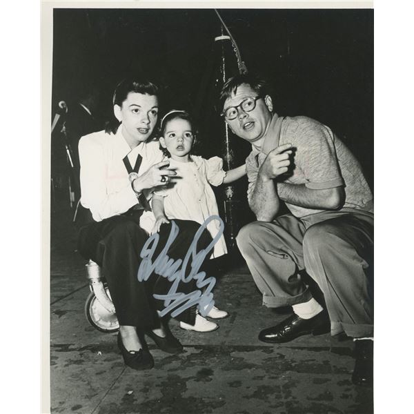 Mickey Rooney signed photo