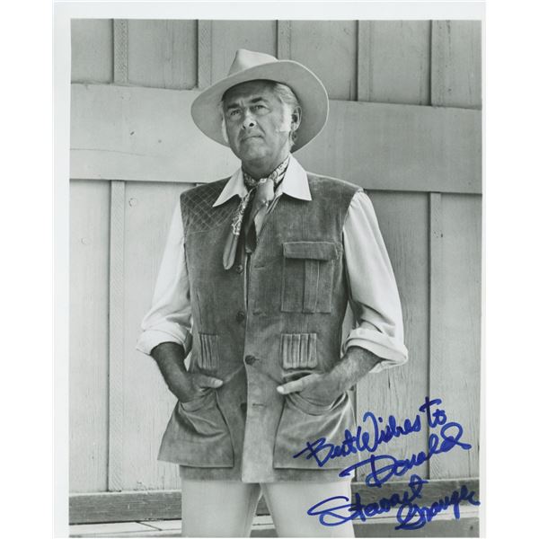 King Solomons Mines Stewart Granger signed photo