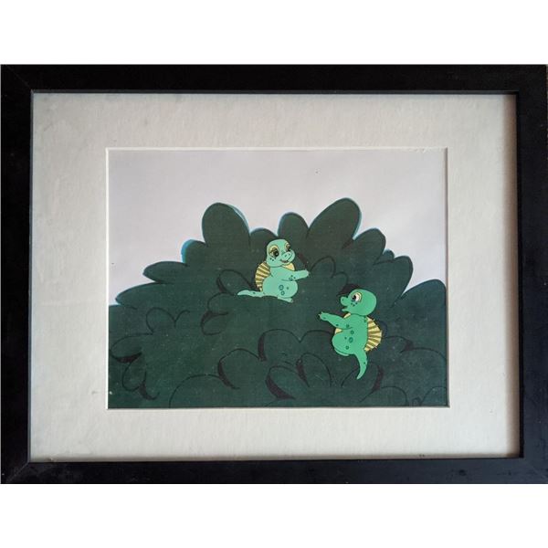 Dink, The Little Dinosaur Framed Animation Cel