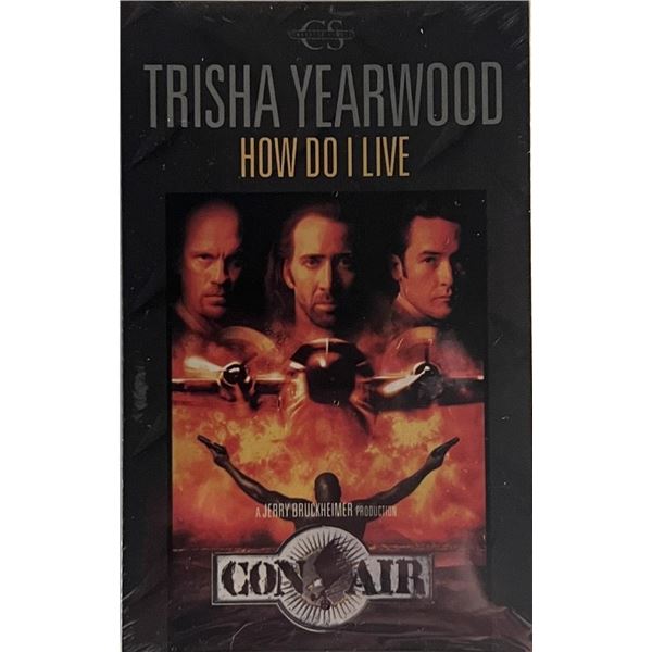 Con Air Trisha Yearwood How Do I Live cassette single