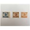 Image 1 : American Letter Mail Company set of 3 stamps
