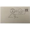 Image 1 : American Composer Lukas Foss signed envelope