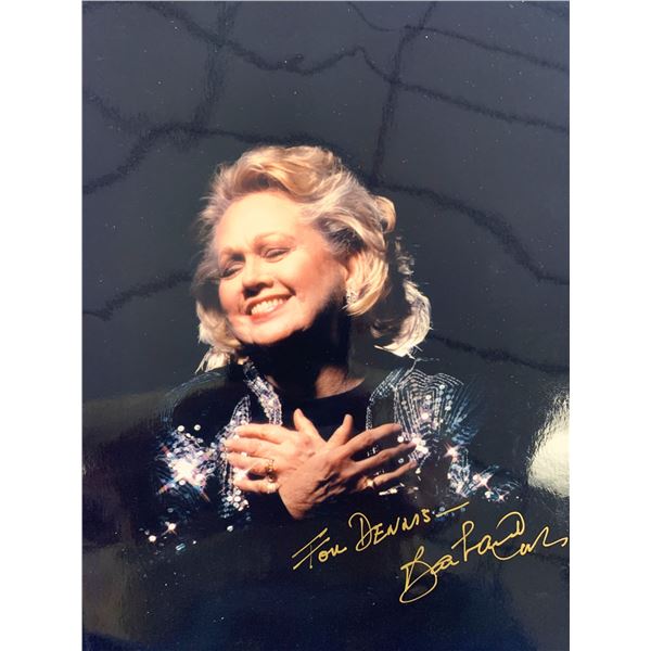 Thumbelina Barbara Cook signed photo