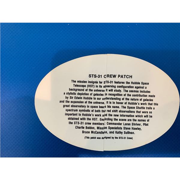 STS-31 Crew Patch