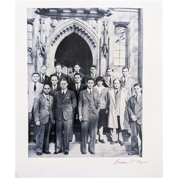 Warren E Nyer signed photo