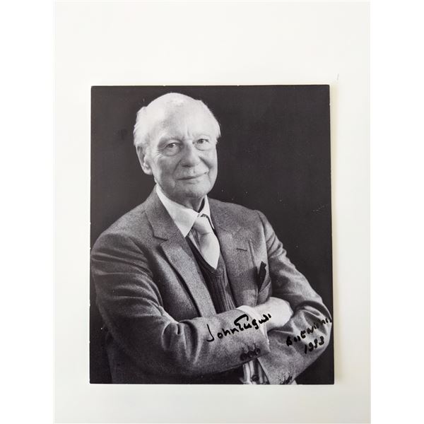 Arthur John Gielgud signed photo