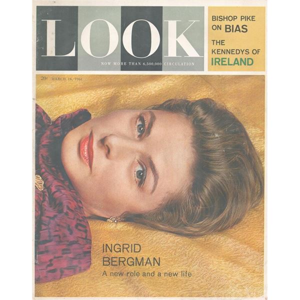 Ingrid Bergman Look Magazine. March 14, 1961