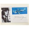 Image 1 : WWII Ace John Zink Signed Photo Card
