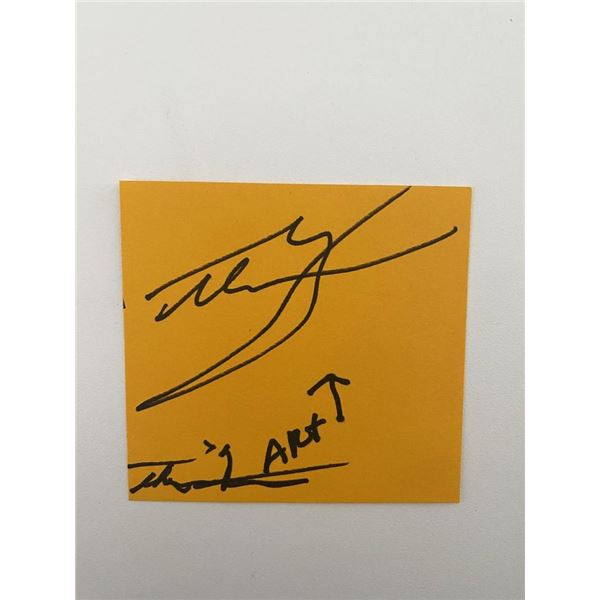 Jurassic Park Special Effects John Rosengrant Original Signature