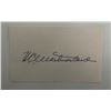 Image 1 : United States Army general William Westmoreland signature cut