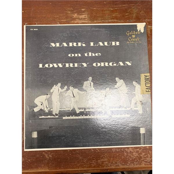 Mark Laub On The Lowrey Organ Album