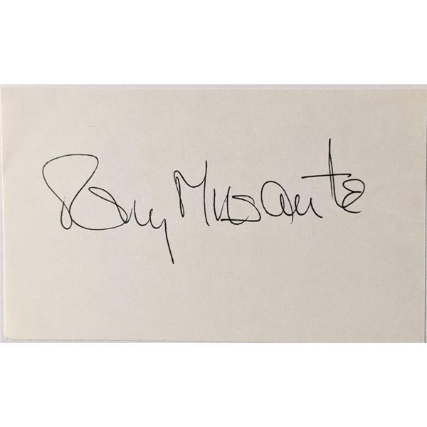 Actor Tony Musante autograph