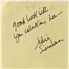 Image 1 : Julie Eisenhower signed post it note