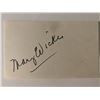 Image 1 : Mary Wickes signature cut