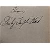 Image 1 : Shirley Temple Black signature