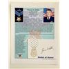 Image 1 : Thomas G. Kelley Signed Card and Medal Of Honor Citation