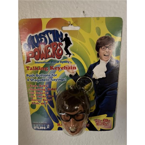 Austin Powers Talking Key Chain