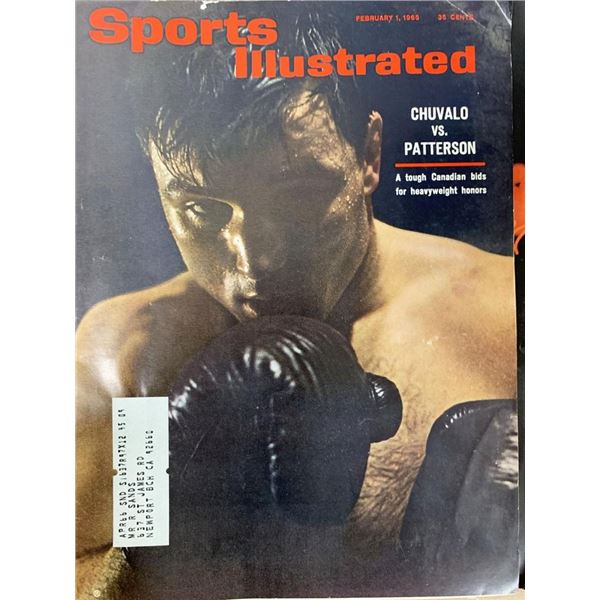 Sports Illustrated 1965 Chuvalo vs. Patterson issue